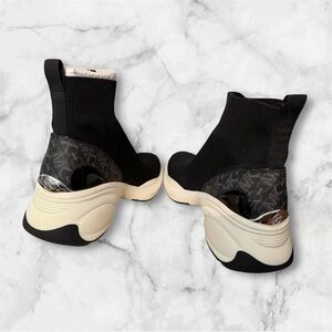 Nib Michael Kohrs Womens Katrina Knit Bootie Black 10